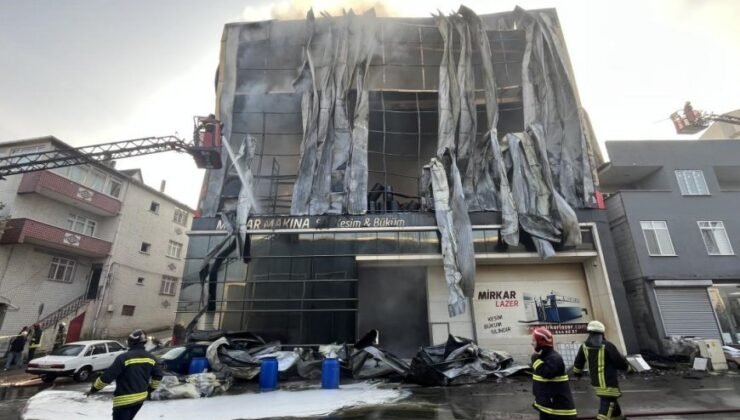 Kocaeli’de parfüm deposunda yangın: 6 can kaybı