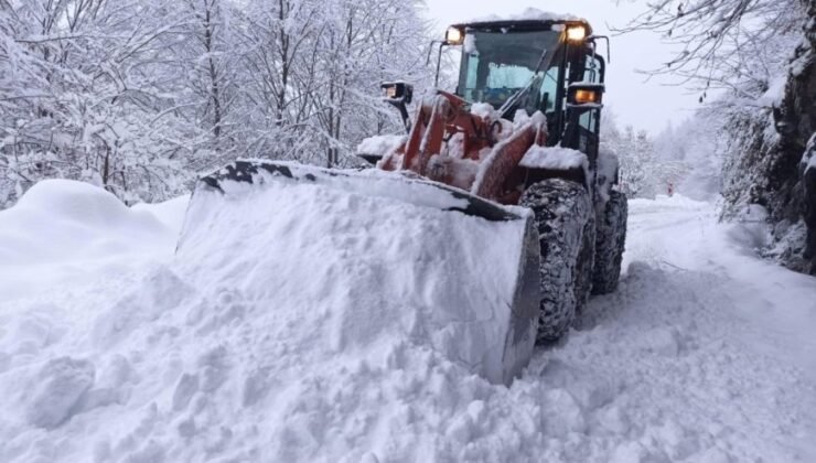 Ordu’nun Yüksek Kesimlerinde Kar Etkili Oldu