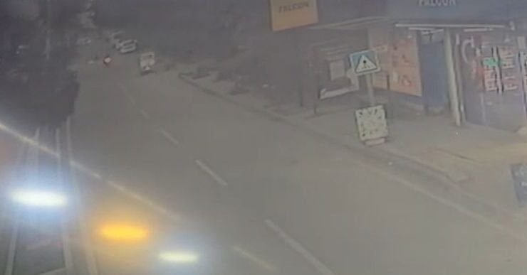 Adana’da motosikletlin hayatını kaybettiği kazanın görüntüleri ortaya çıktı