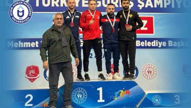 ADÜ’lü güreşçi Türkiye şampiyonu oldu
