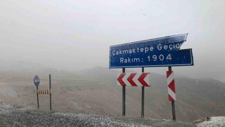 Afyonkarahisar’da kar yağışı yüksek kesimlerde etkili oldu