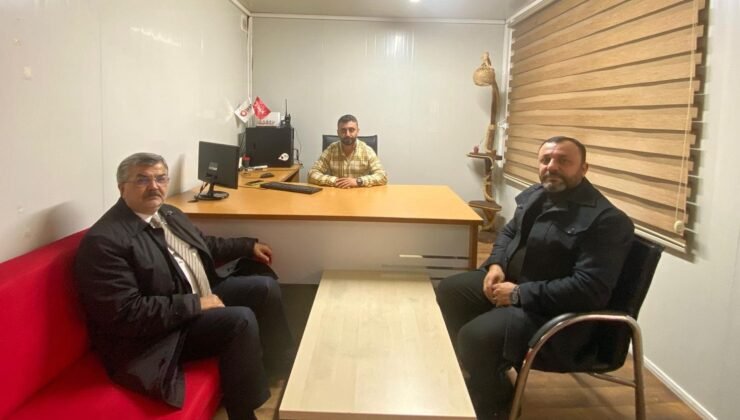 AK Parti heyetinden İHA’ya ziyaret
