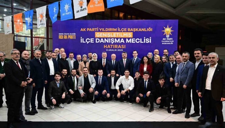 Ak Parti’ye Yıldırım’da 7 bin yeni üye