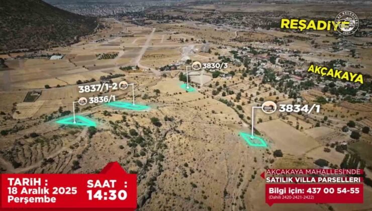 Akçakaya ve Endürlük’te 30 prestijli parsel ihaleyle satışta