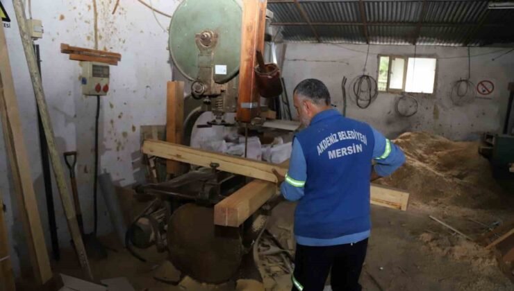 Akdeniz Belediyesi, üreterek kaynaklarını verimli kullanıyor