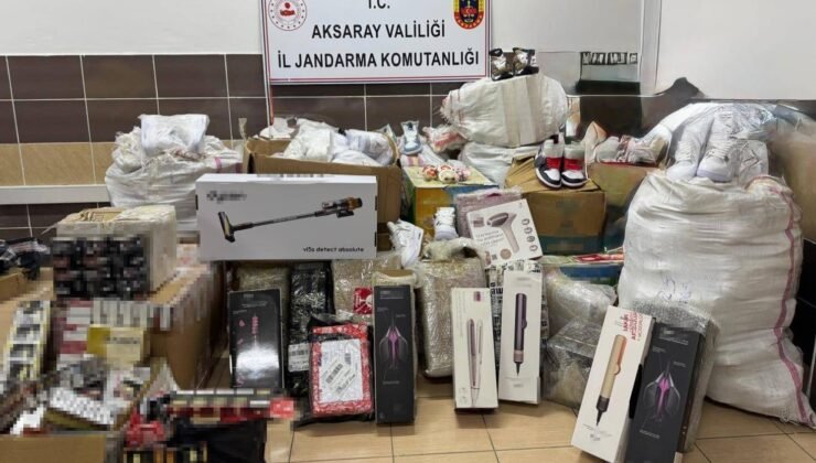 Aksaray jandarmasından kaçakçılara darbe