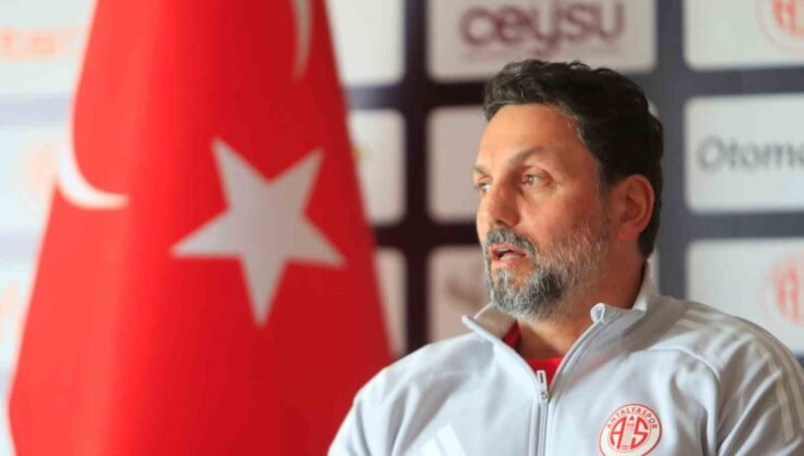 Antalyaspor’da, Teknik Direktör Erol Bulut dönemi sona erdi