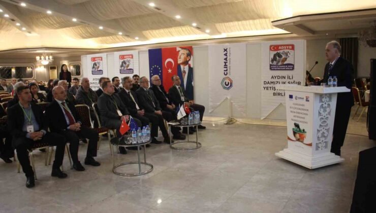 Aydın’da süt çiftlikleri için iklim dayanıklılığı masaya yatırıldı