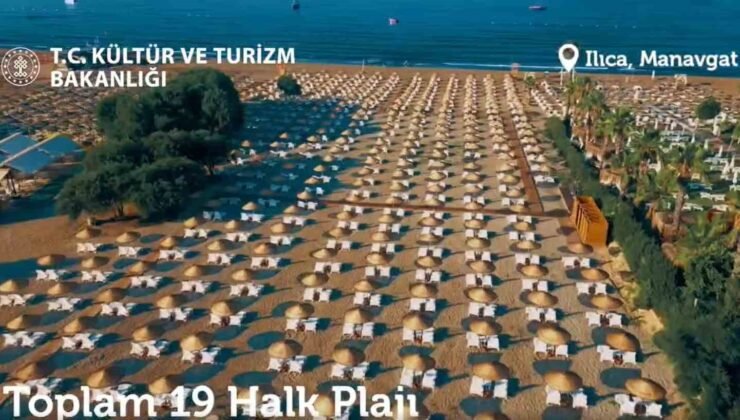 Bakan Ersoy: “3 milyon 252 bin 769 kişi, bugüne kadar halk plajlarımızdan faydalandı”