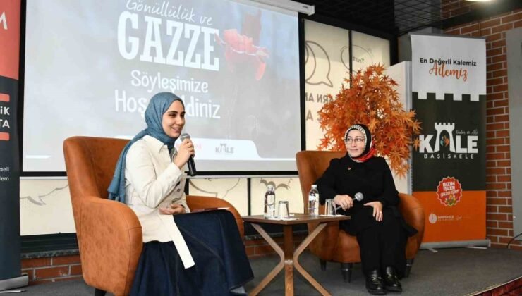 Başiskele’de “Gönüllülük ve Gazze” söyleşisi düzenlendi