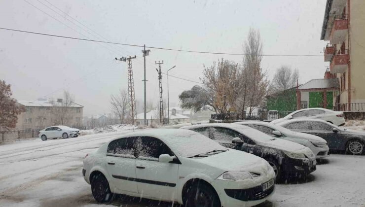 Başkale beyaza bürüdü