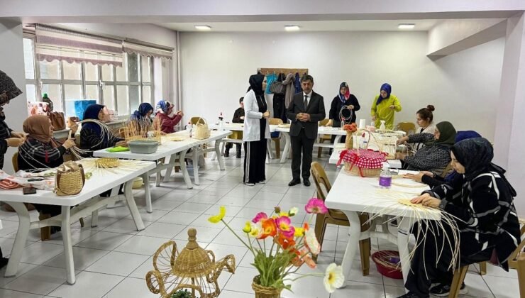 Başkan Aksun, ERMEK kurslarında incelemelerde bulundu