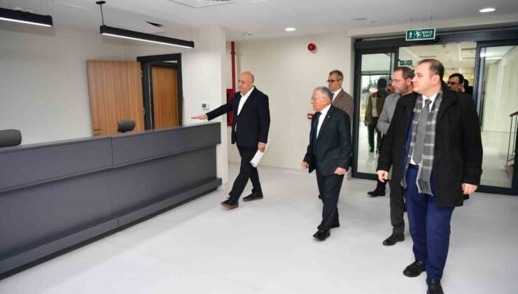 Başkan Büyükkılıç’tan Saffet Arslan Palyatif Bakım Merkezi’ne yakın takip