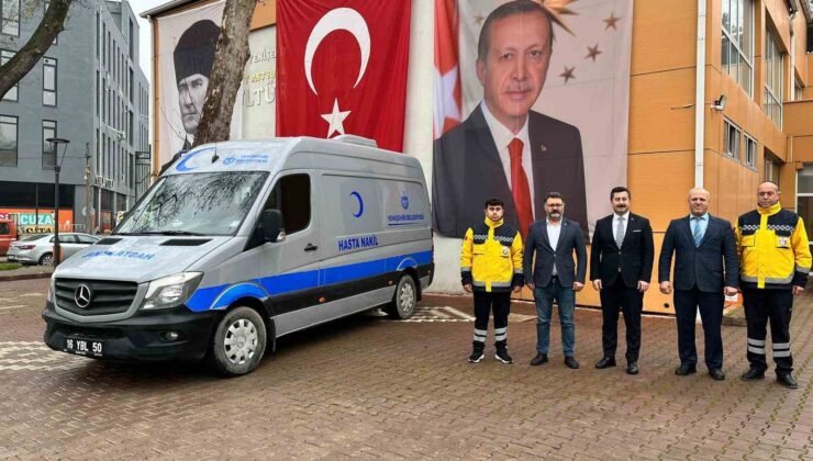 Başkan Ercan Özel’in çağrısı karşılık buldu: Hasta nakil aracı hizmete girdi