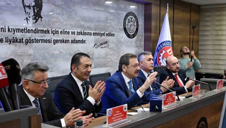 Başkan Erdoğan: “TOBB Başkanımızın ziyareti bizlere büyük bir moral ve güç kaynağı oldu”