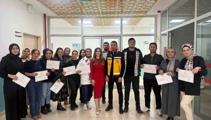 Batman’da ebelere yeni doğan bakımı eğitimi verildi