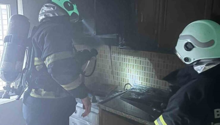 Batman’da evde çıkan yangın söndürüldü