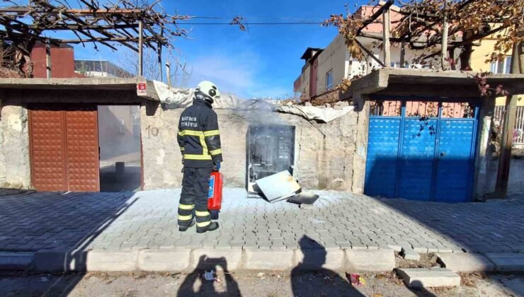 Batman’da trafo yangını