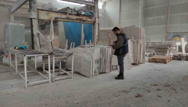 Bayburt’ta yapı malzemelerine yönelik denetim gerçekleştirildi