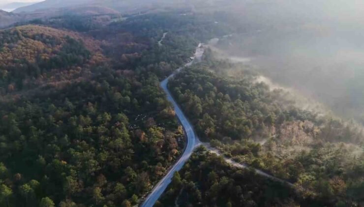 Biga’da 43 kilometrelik asfalt yol çalışması tamamlandı