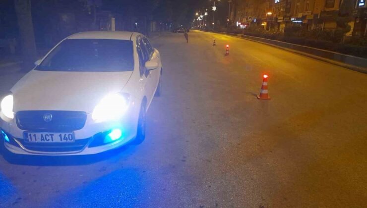Bilecik’te modifiye araçlara denetim