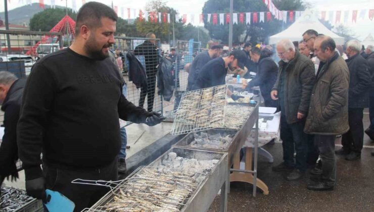 Binlerce vatandaş hamsi festivalinde buluştu: 7 ton hamsi tüketildi