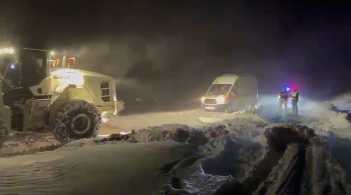 Bitlis’te hasta kurtarma operasyonu