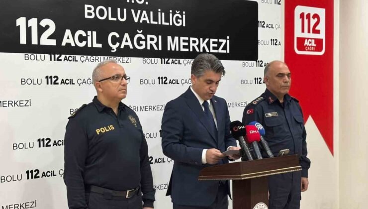 Bolu’da yılbaşında 2 bin 778 personel sahada