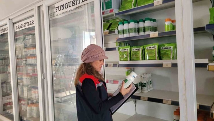 Buharkent’te bitki koruma ve gübre bayilerine denetim