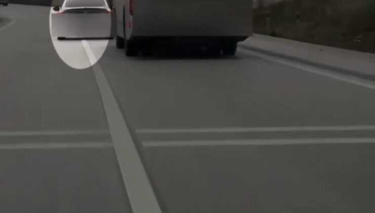 Burdur’da yolcu otobüsünün trafik güvenliğini tehlikeye sokan sürücüye ceza