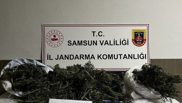 Cezaevinde bulunan şahsın evinde 3,5 kilo esrar ele geçti