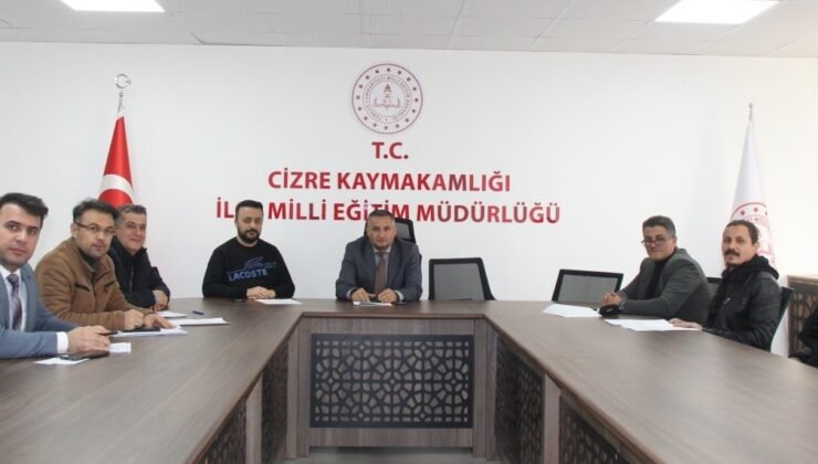 Cizre’de açıköğretim sınavları öncesi koordinasyon toplantısı