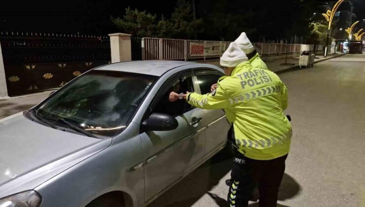 Çorum’da sürücülere sıkı denetim: 30 araca ceza