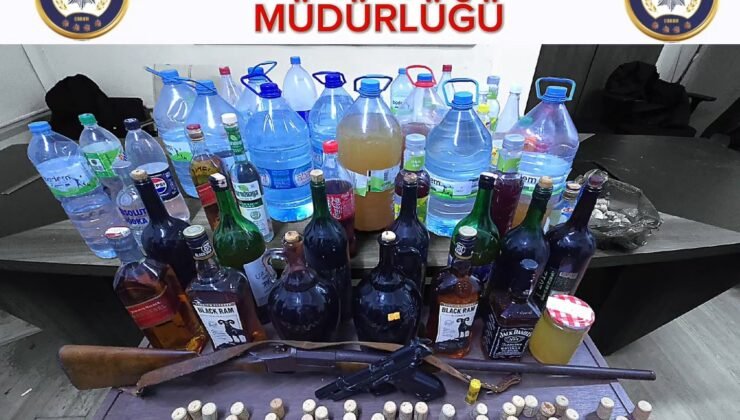 Çorum’da yılbaşı öncesi sahte alkol operasyonu: 3 gözaltı
