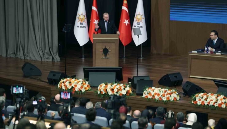 Cumhurbaşkanı Erdoğan: “Filistinlilerin kanı elinde olanların hadsizliği teneke tıngırtısı hükmündedir”