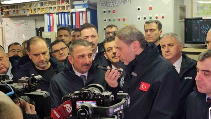 Cumhurbaşkanı Erdoğan, Yavuz Sondaj Gemisi çalışanlarının yeni yılını kutladı