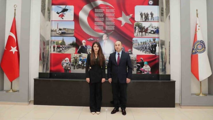 Cumhuriyet Savcısı Nuray Dağdeviren, İl Emniyet Müdürü Yılmaz’ı ziyaret etti