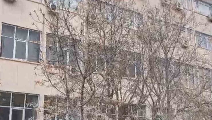 Dicle Üniversitesi’nde intihar girişiminde bulunan şahıs çatıdan indirildi