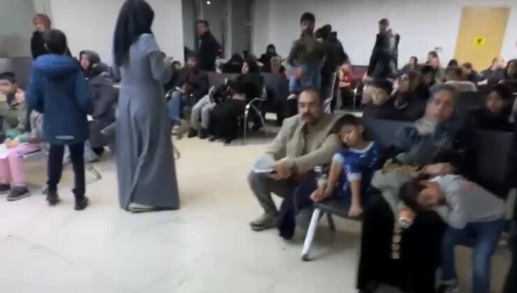 Diyarbakır’da çocuk acil servisinde yoğunluk