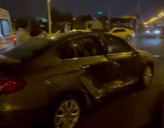 Diyarbakır’da iki otomobil çarpıştı: 2 yaralı