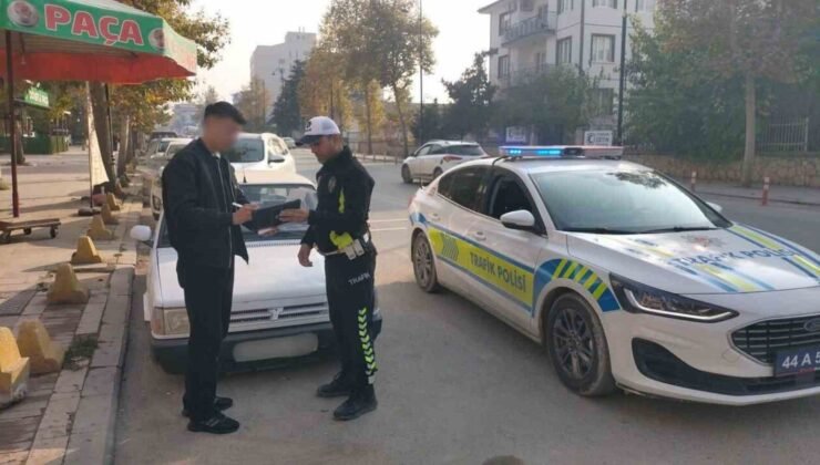 Drift yapan sürücü kameralara yakalandı