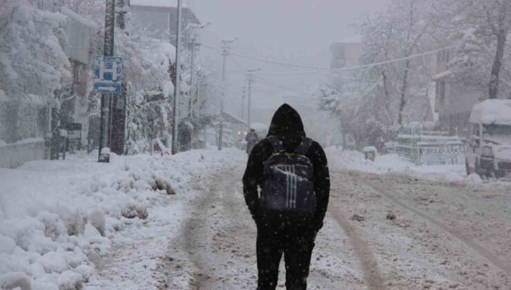 Düzce’nin Yığılca ilçesinde okullar tatil