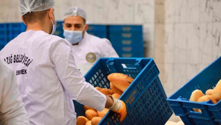 Elazığ’da halk ekmek 53 noktada vatandaşlarla buluşuyor