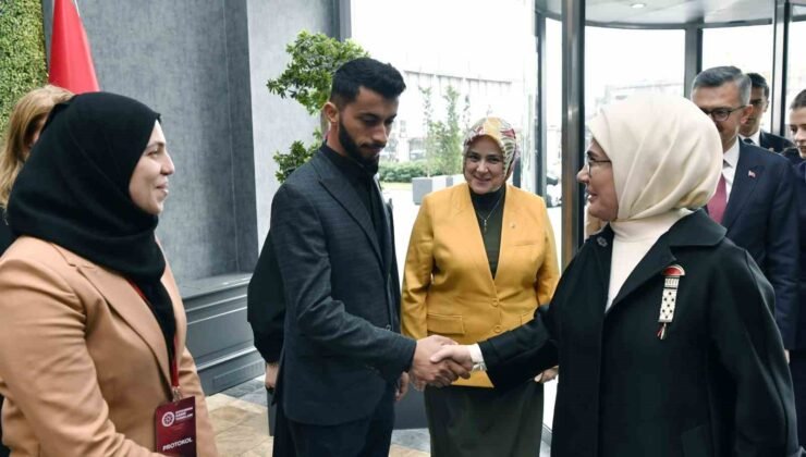 Emine Erdoğan, “Soykırımın Kadın Tanıkları: Gazze’de Medya ve Direniş” programının açılışında konuştu: