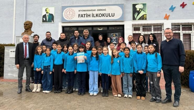 Emirdağ Fatih İlkokulu ‘İlkokullar Arası En İyi Cümle / Afiş Yarışması’nda birinci oldu