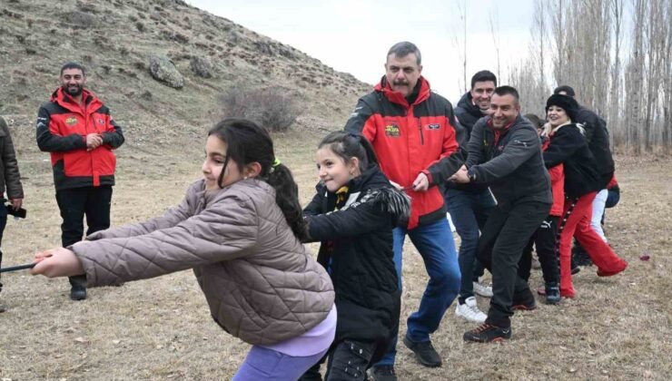 Engelleri doğa ile aştılar