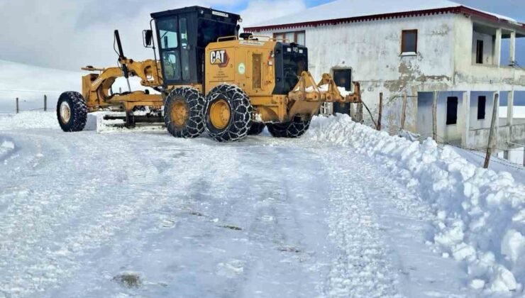 Giresun’da kar engeli: 39 köy yolu ulaşıma kapandı