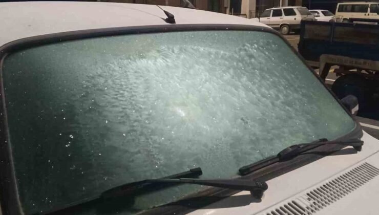Gölbaşı’nda soğuk hava etkisini sürdürüyor