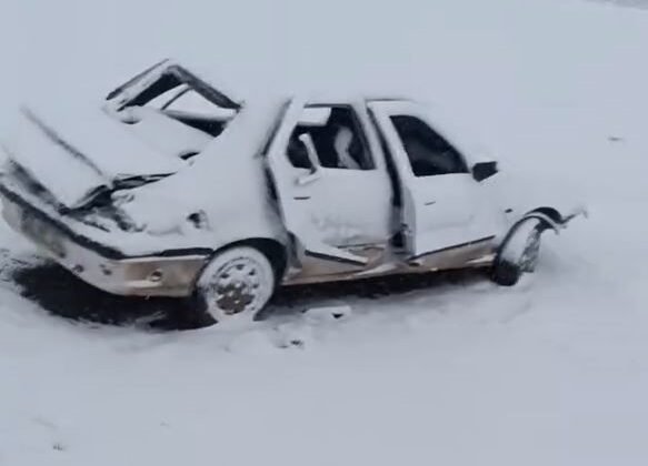 Hilvan’da kar nedeniyle trafik kazası: 3 yaralı