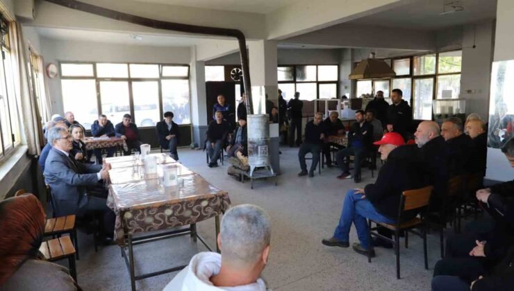 İsabeyli anlattı Başkan Tetik dinledi